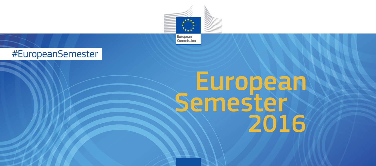 Banner "European Semester 2016"